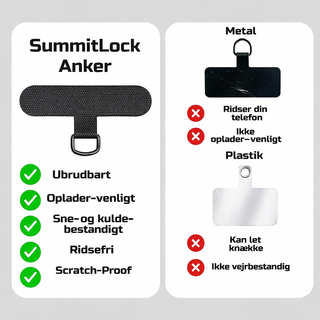 SummitLock - Slip bekymringerne, ikke mobilen