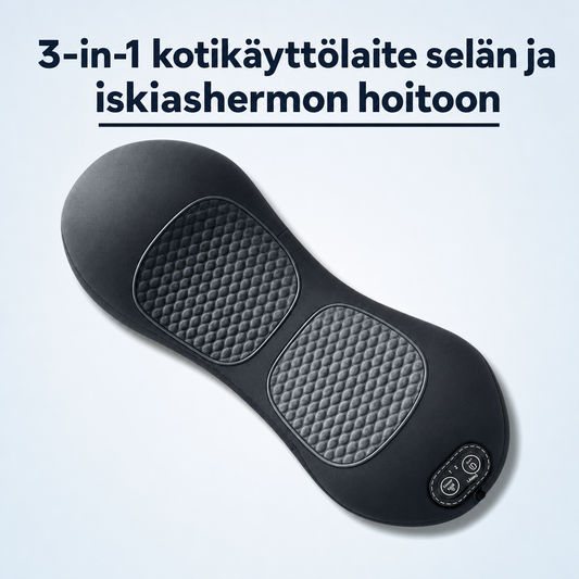 Spinerelief Kolmoismenetelmä -hierontalaite