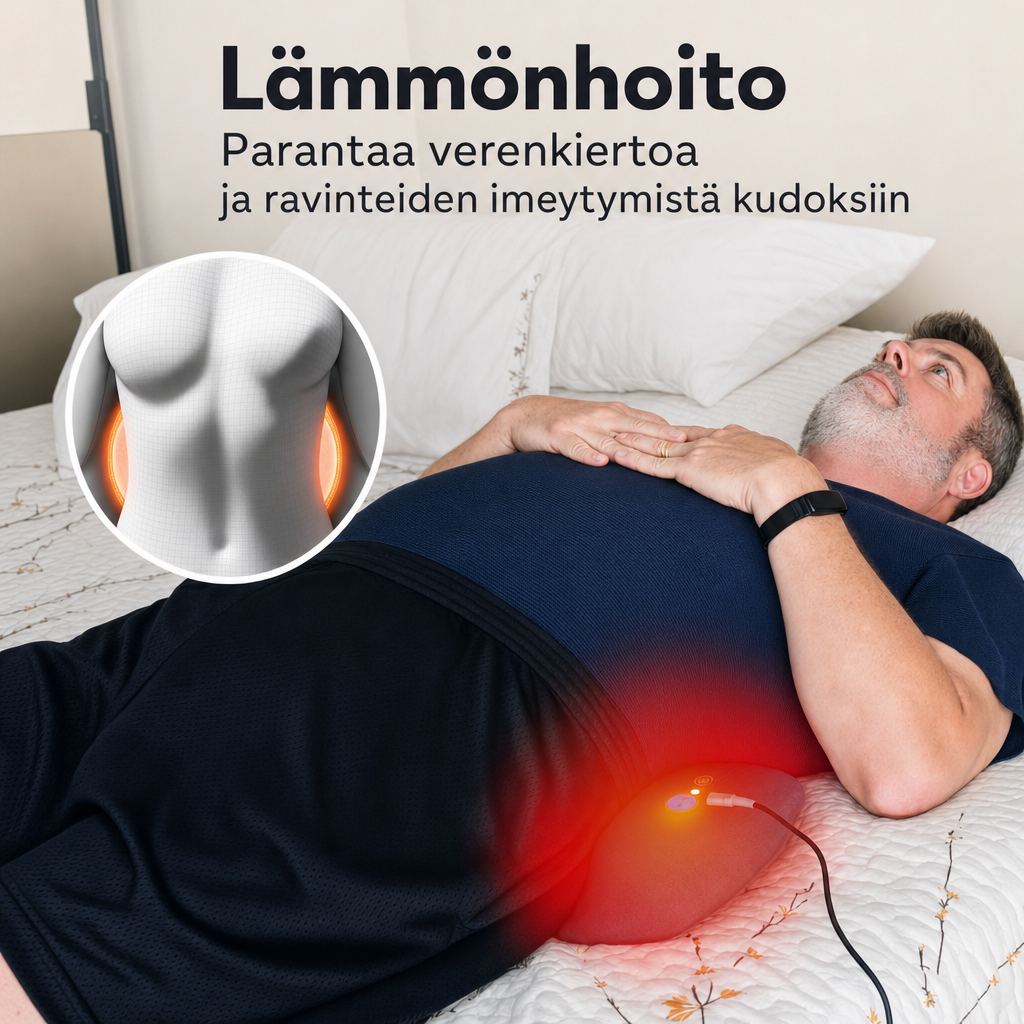 Spinerelief Kolmoismenetelmä -hierontalaite