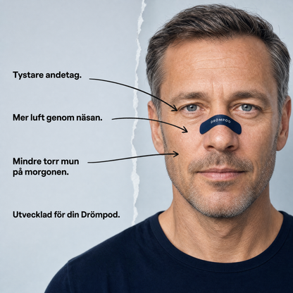Drömpod Näsplåster – utvecklade för din kudde